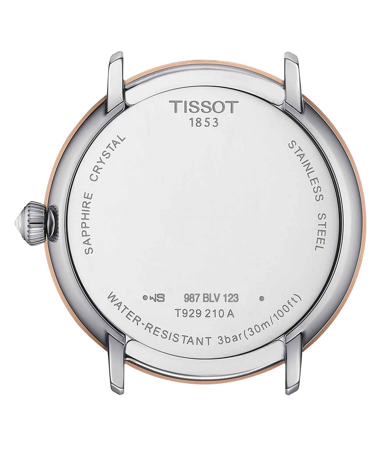 Tissot Tissot T-Gold Glendora T929.210.46.051.00, t gold швейцария женские часы на браслете кожаный боковой вид